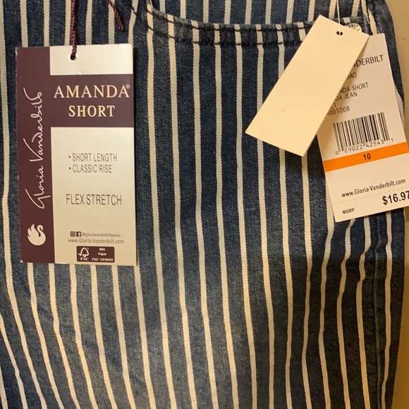2/$15. Woman’s Gloria Vanderbilt Amanda Short, both size 10, both NWT 2/$15 - Picture 2 of 9